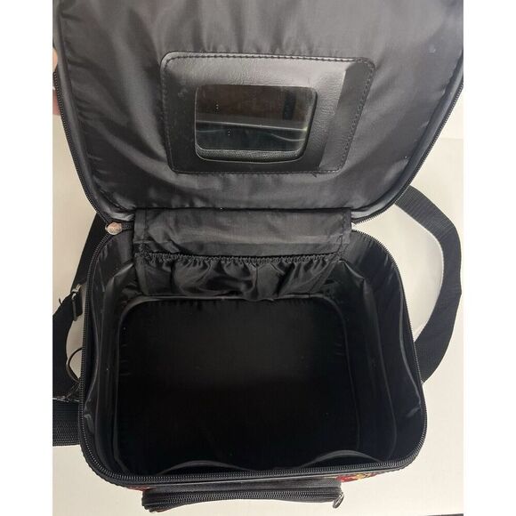 Raviani Red And Gold Tapestry Cosmetic‎ Bag - Picture 11 of 13